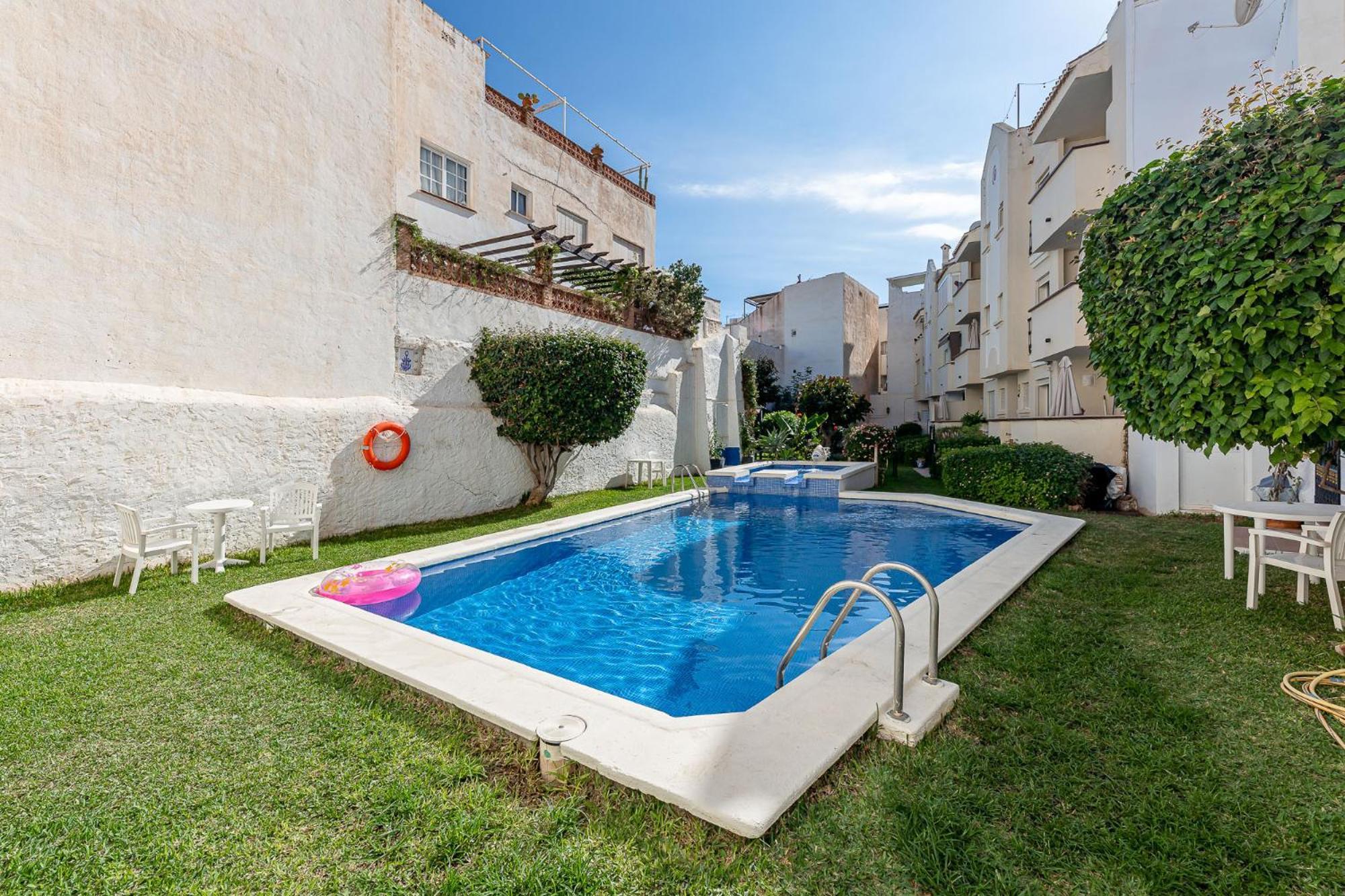 797 Holiday Rentals - Piso Para 3 En La Carihuela Con Piscina トレモリノス エクステリア 写真